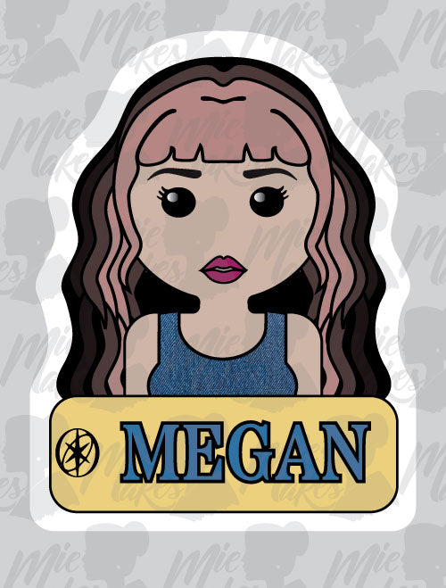 Megan - Katseye Sticker