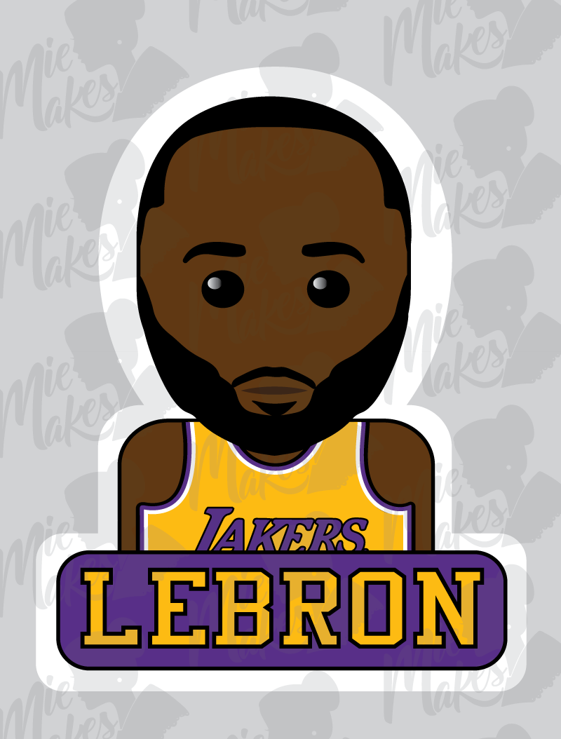 Lebron Sticker