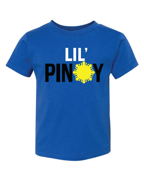 Toddler/Youth Lil' Pinoy Shirt Royal Blue