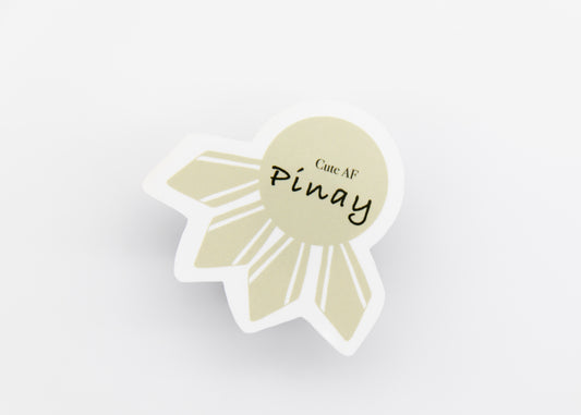 Cute AF Pinay Sticker