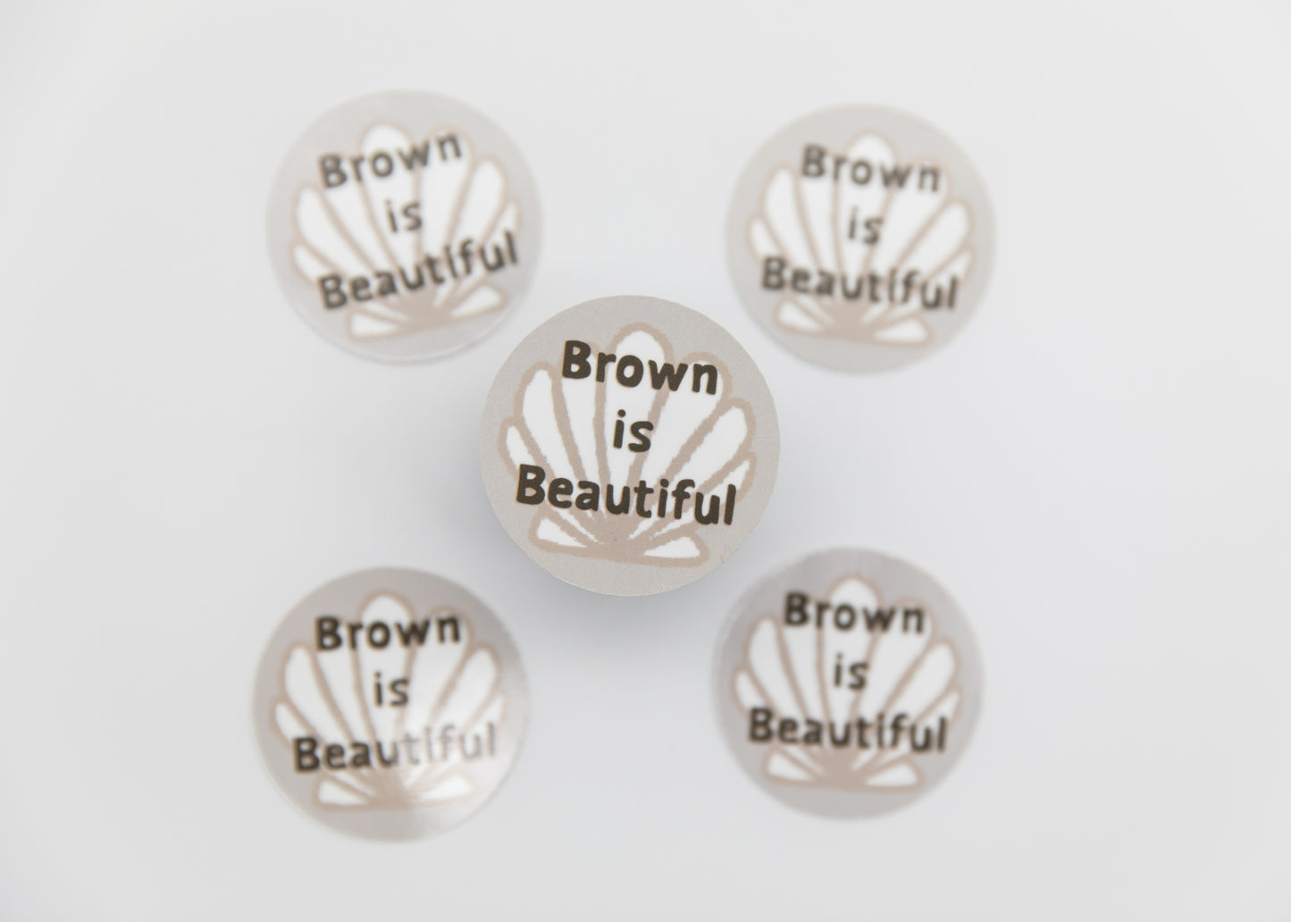 Brown is Beautiful Sticker