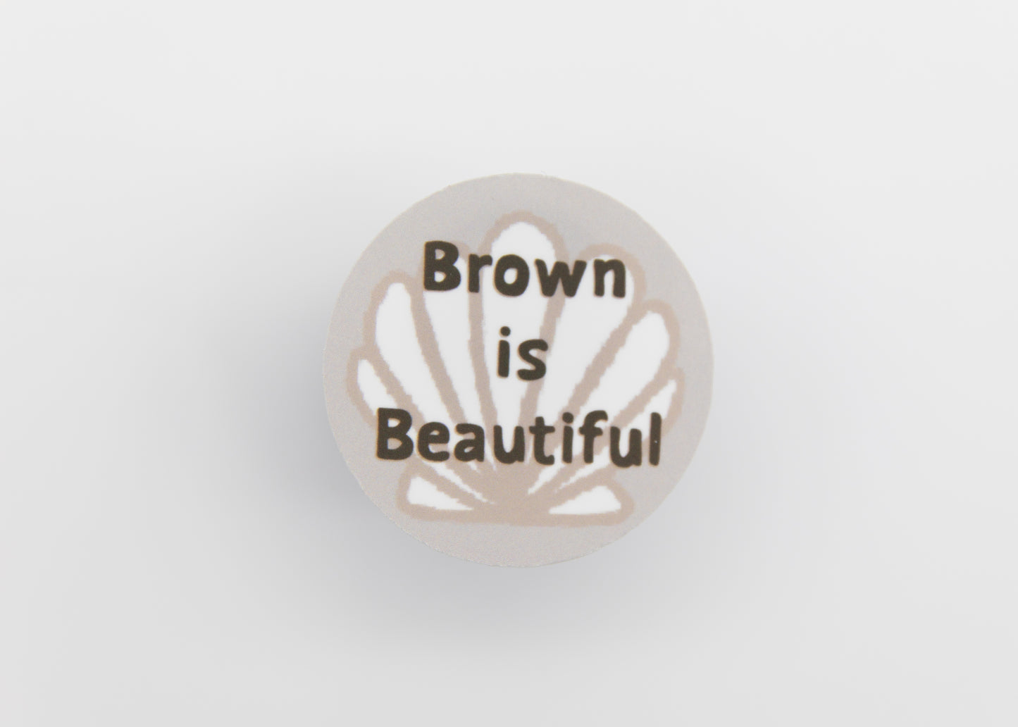 Brown is Beautiful Sticker