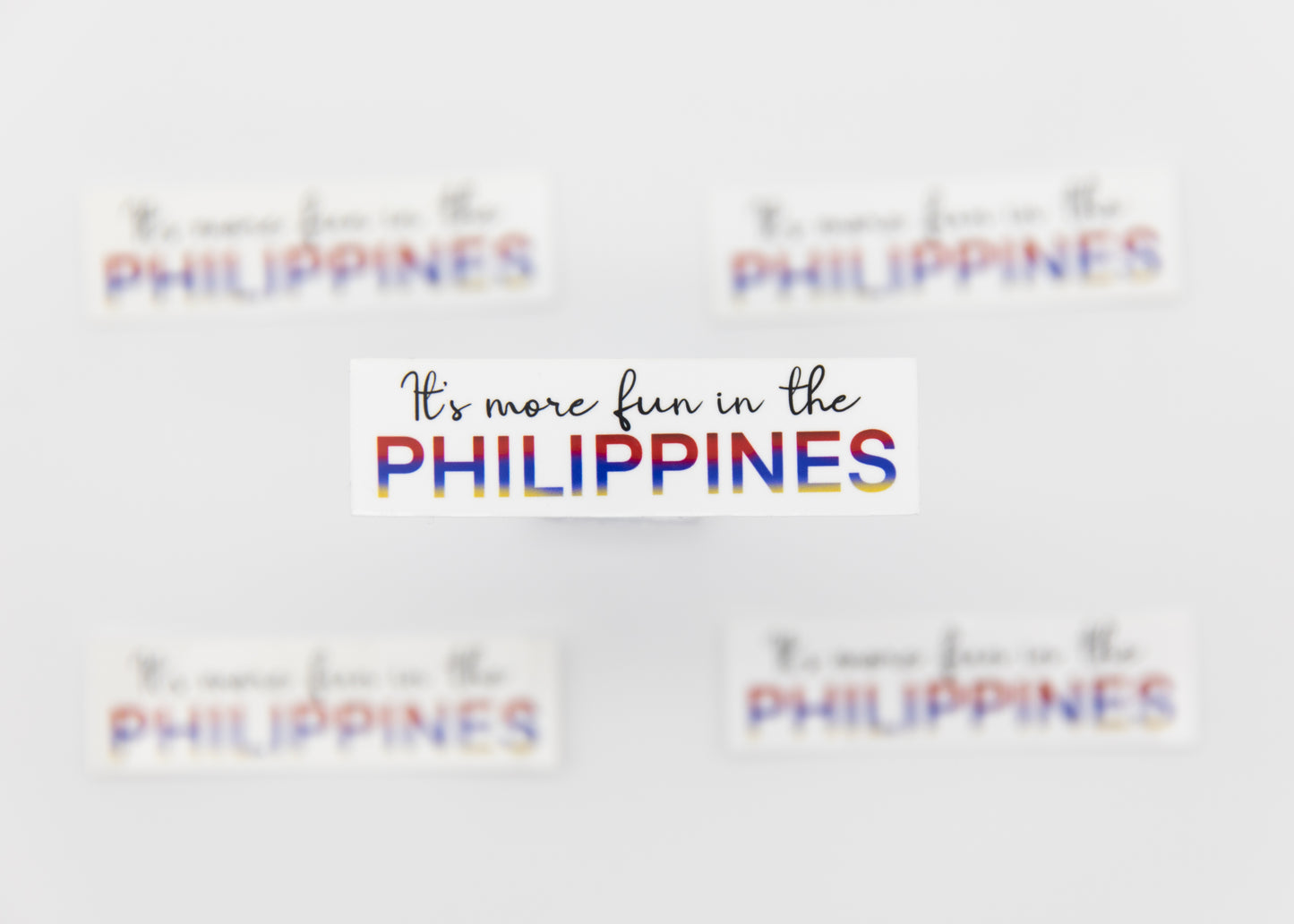 It's more fun in the Philippines Sticker