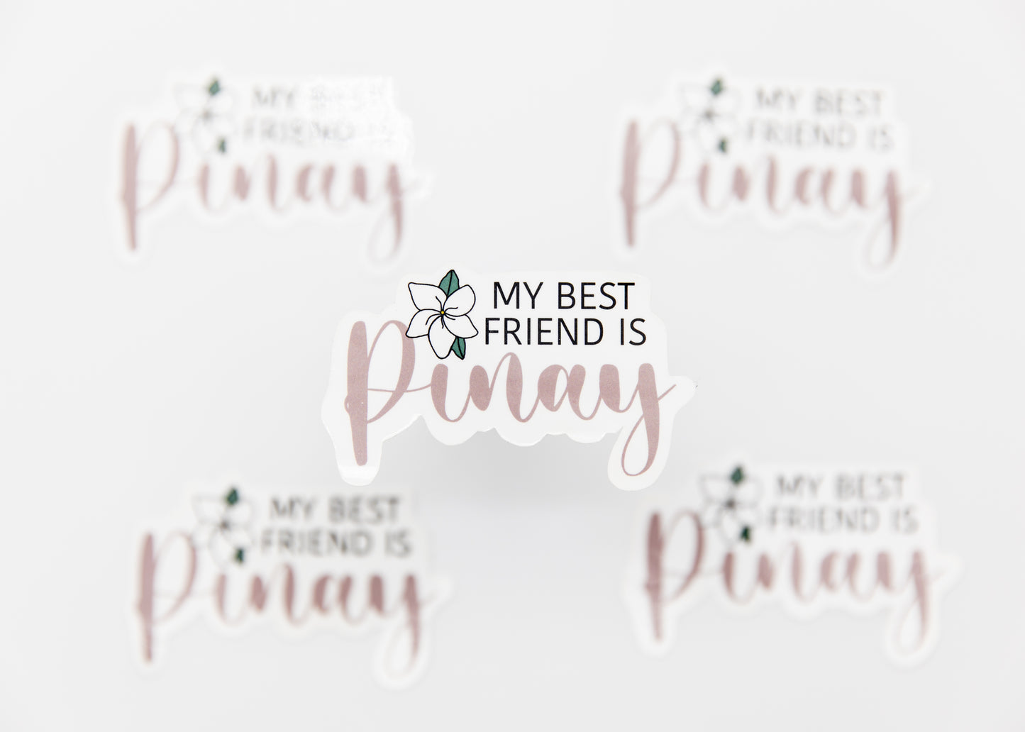 My Best Friend is Pinay Sticker