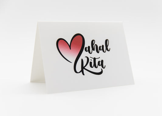 Mahal Kita Greeting Card