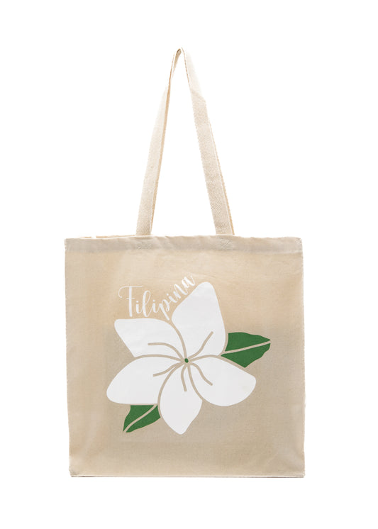 Sampaguita Flower Filipina Tote Bag