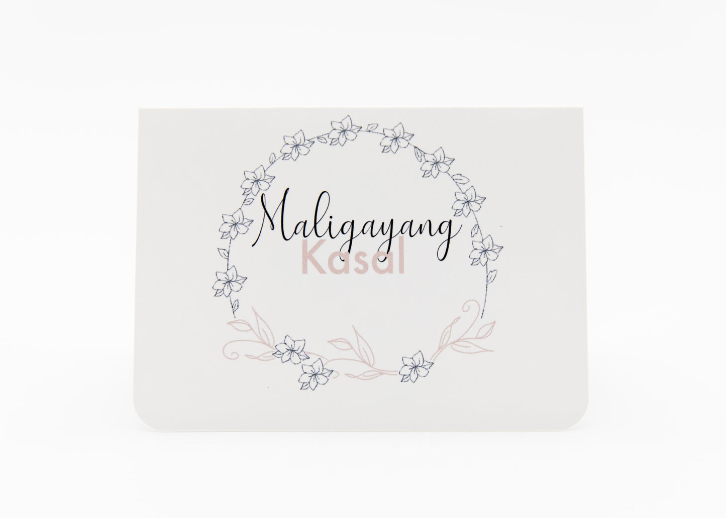 Maligayang Kasal Greeting Card