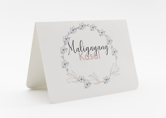Maligayang Kasal Greeting Card