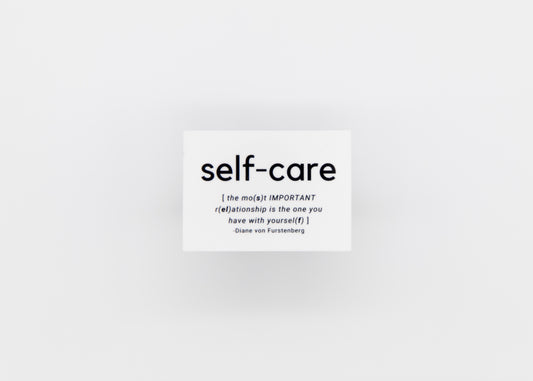 Self-Care Sticker