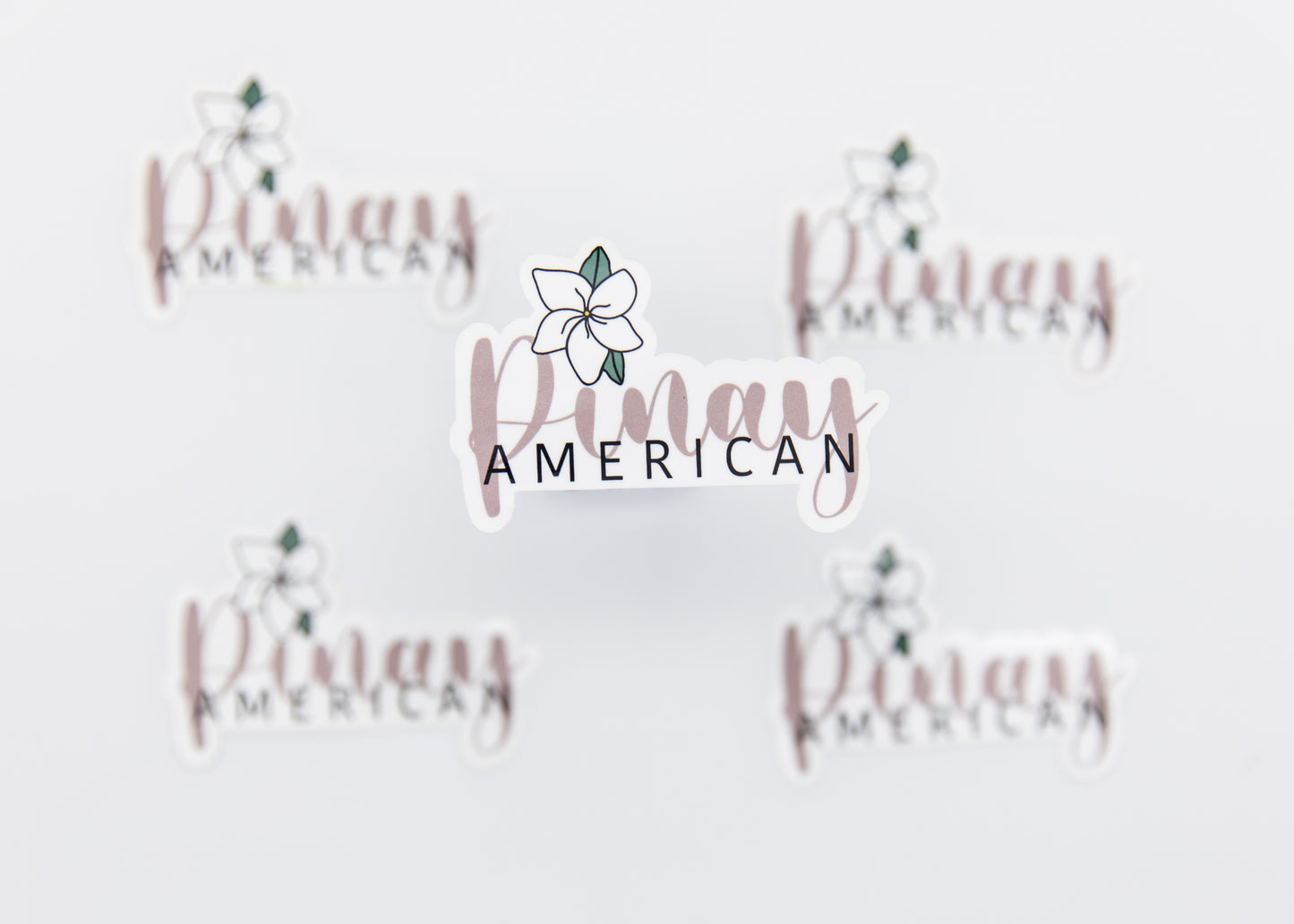 Pinay American Sticker