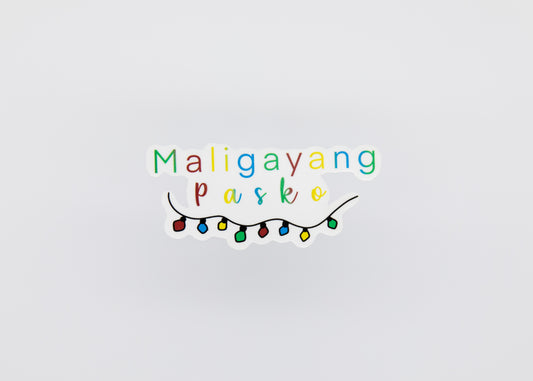 Maligayang Pasko Sticker