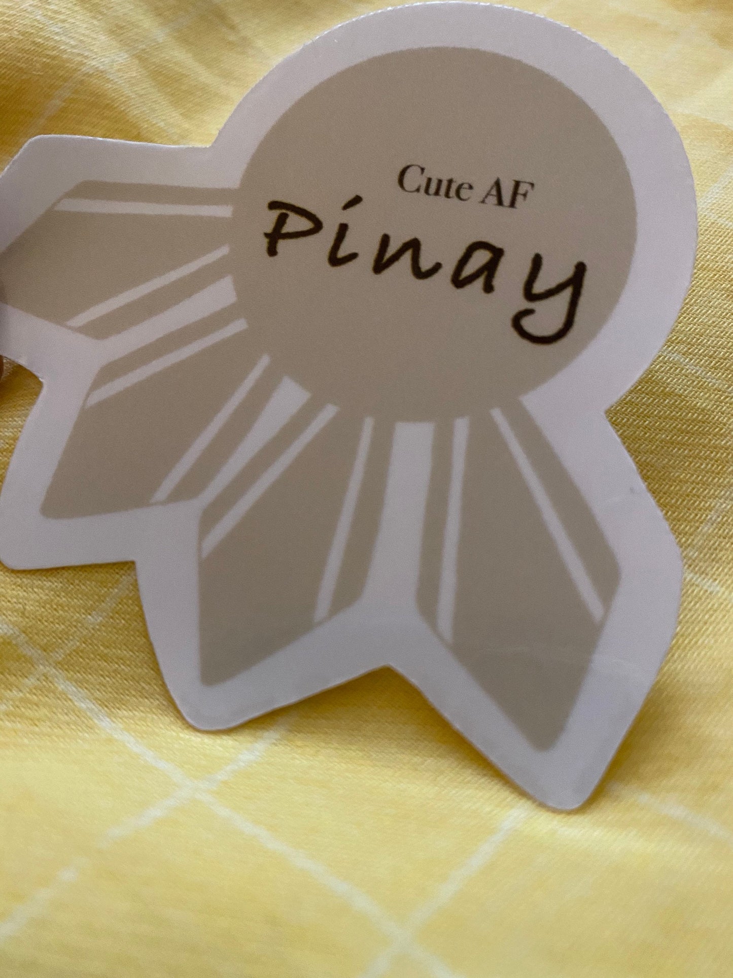 Cute AF Pinay Sticker