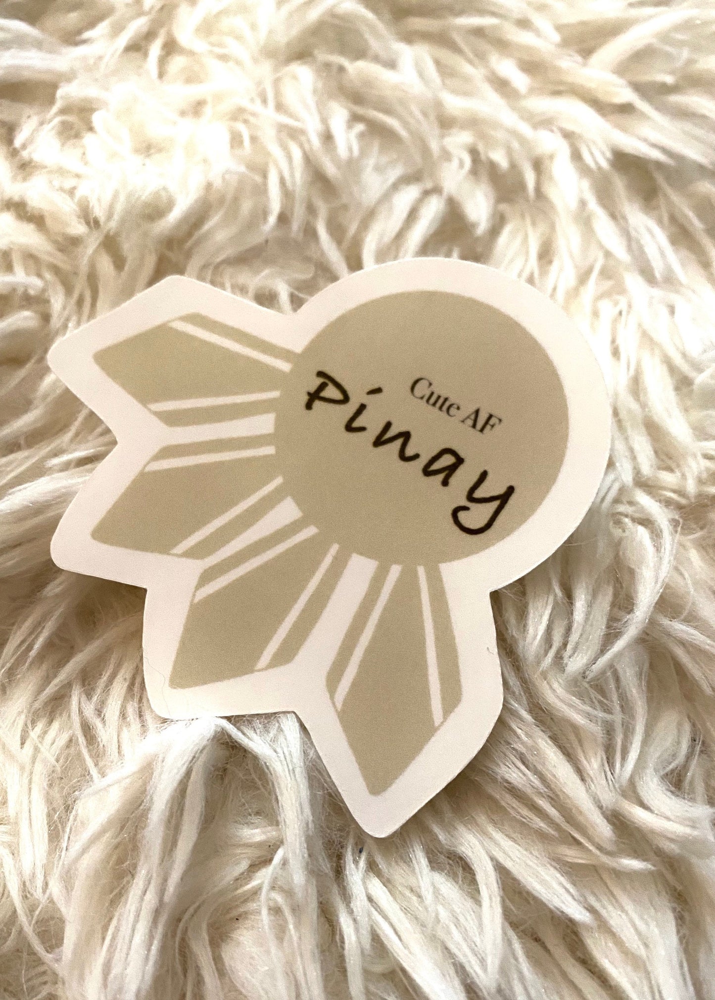 Cute AF Pinay Sticker