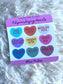 Valentine's Day Filipino Sayings Conversation Heart Stickers