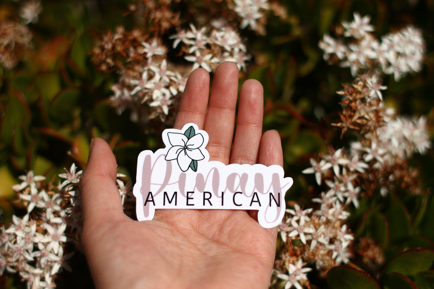 Pinay American Sticker