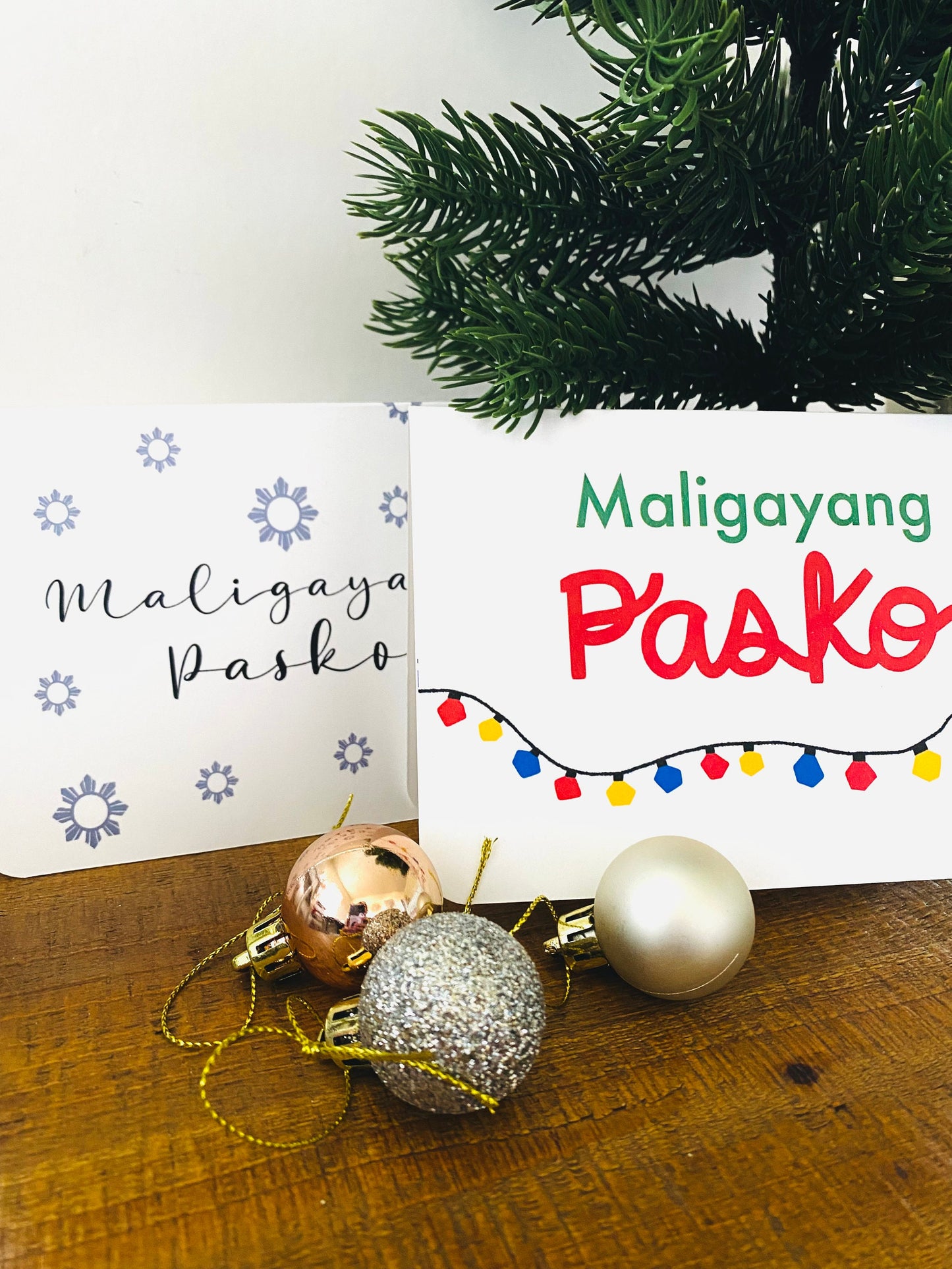 Maligayang Pasko Sun Greeting Card